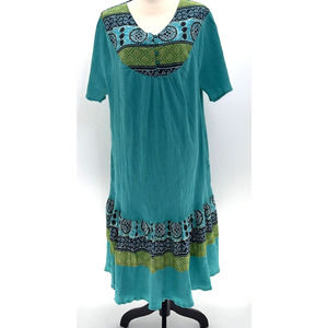 Vintage National MooMoo Dress- 2X